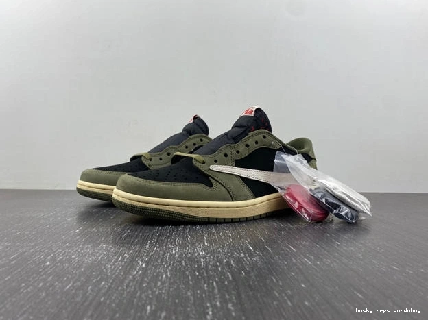 Cheap Husky 1 Low AJ1 Jordan x DM7866- TS Travis OG 3575 x Scott Original Air 1027